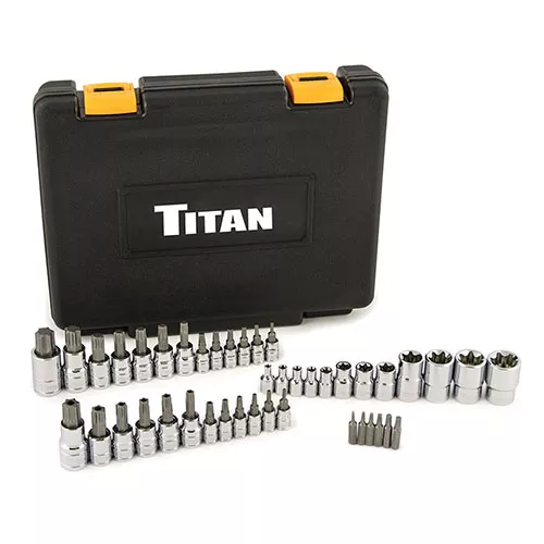 Titan Tools Master Star Bit Socket Set, 43 Pc. – 54137