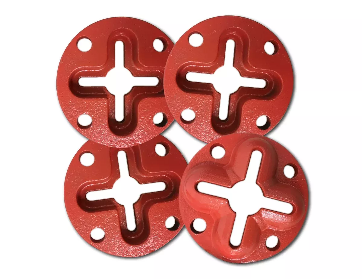 TITANIUM Surface Mount Floor Pulling Post Anchors 4pk – TPH-AGAP4PK