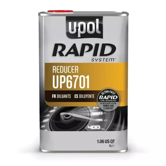 U-POL RAPID SYSTEM™ UP6701 Reducer, 1 L Tin, Clear, Liquid