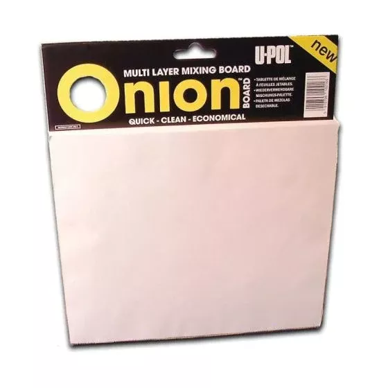 U-POL UP0737 Onion Board — 100 Disposable Mixing Sheets