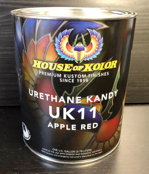 UK11 APPLE REDUrethane Kandy Gallon