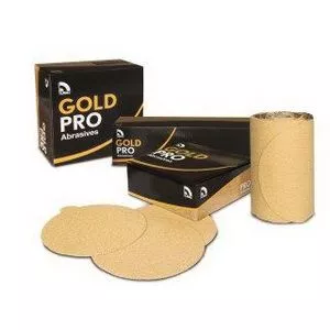 USC GOLD PRO 400 GRIT 6″ PSA SANDING DISC 082316, 100 PER BOX