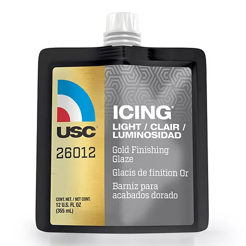 USC Icing Lite Gold Finishing Glaze – 26012