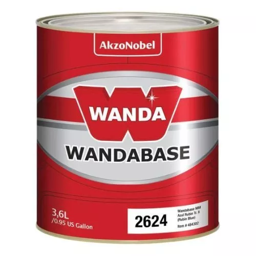 WANDABASE HS 2624 TRANSPARENT RUBY BLUE MIXING TONER, 4 L