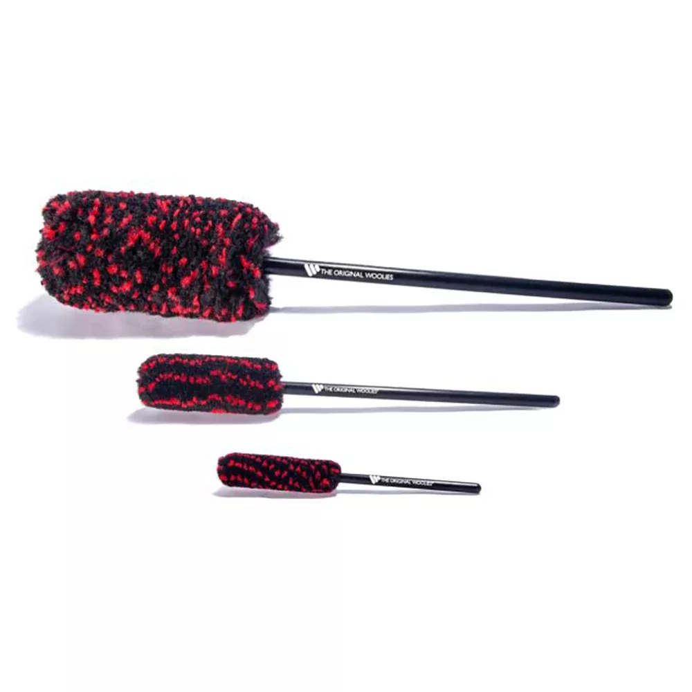 Wheel Woolies 3-Piece Wheel Brush Kit