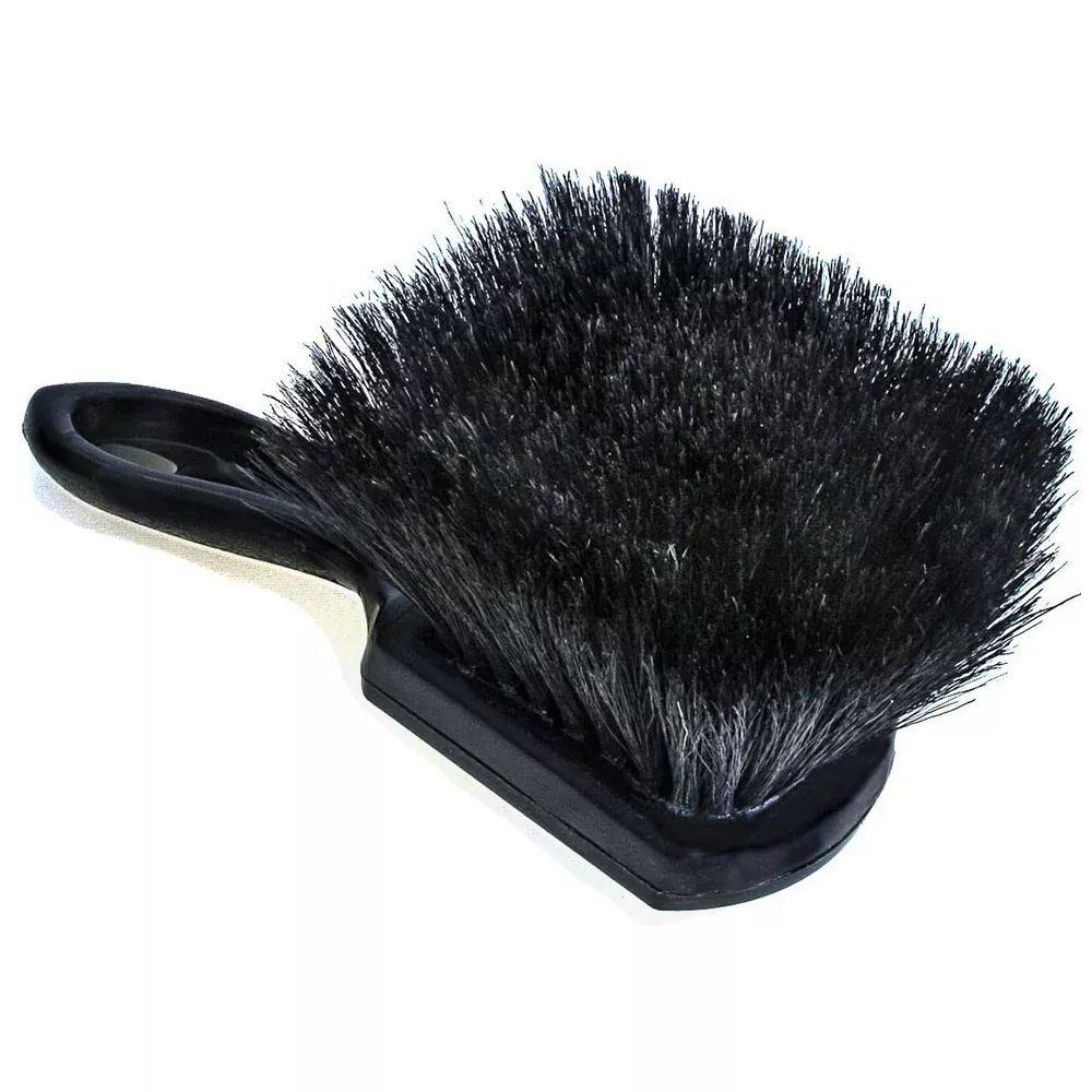 Wheel Woolies Boar’s Hair Wheel Brush – 9 inch – Black
