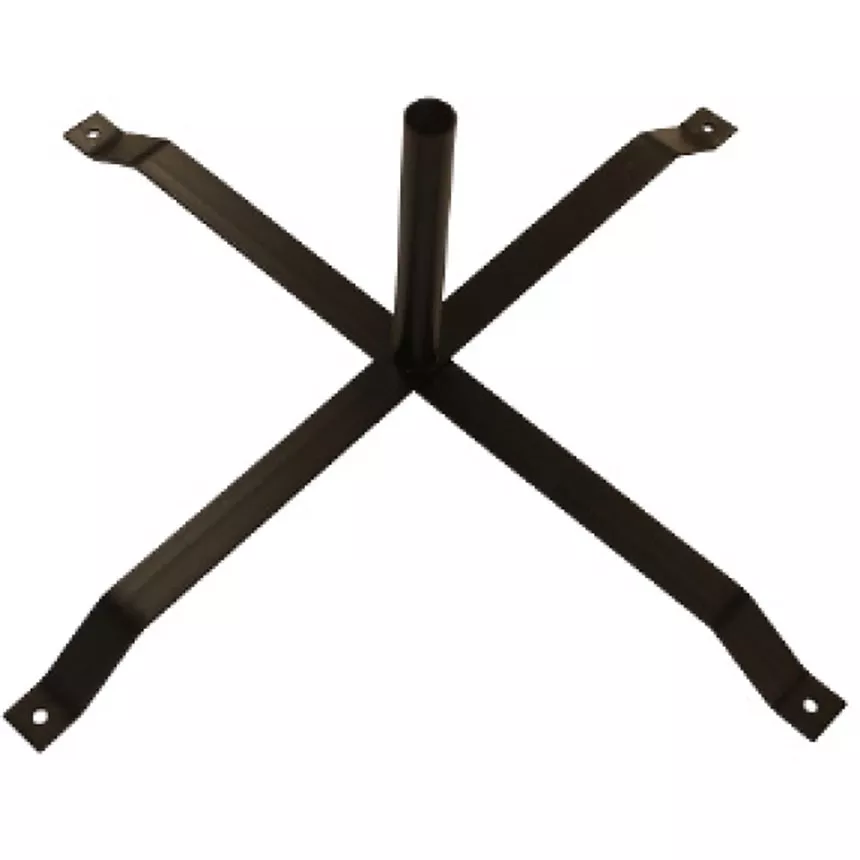 X-Stand for Wind-Free Feather Flag Pole