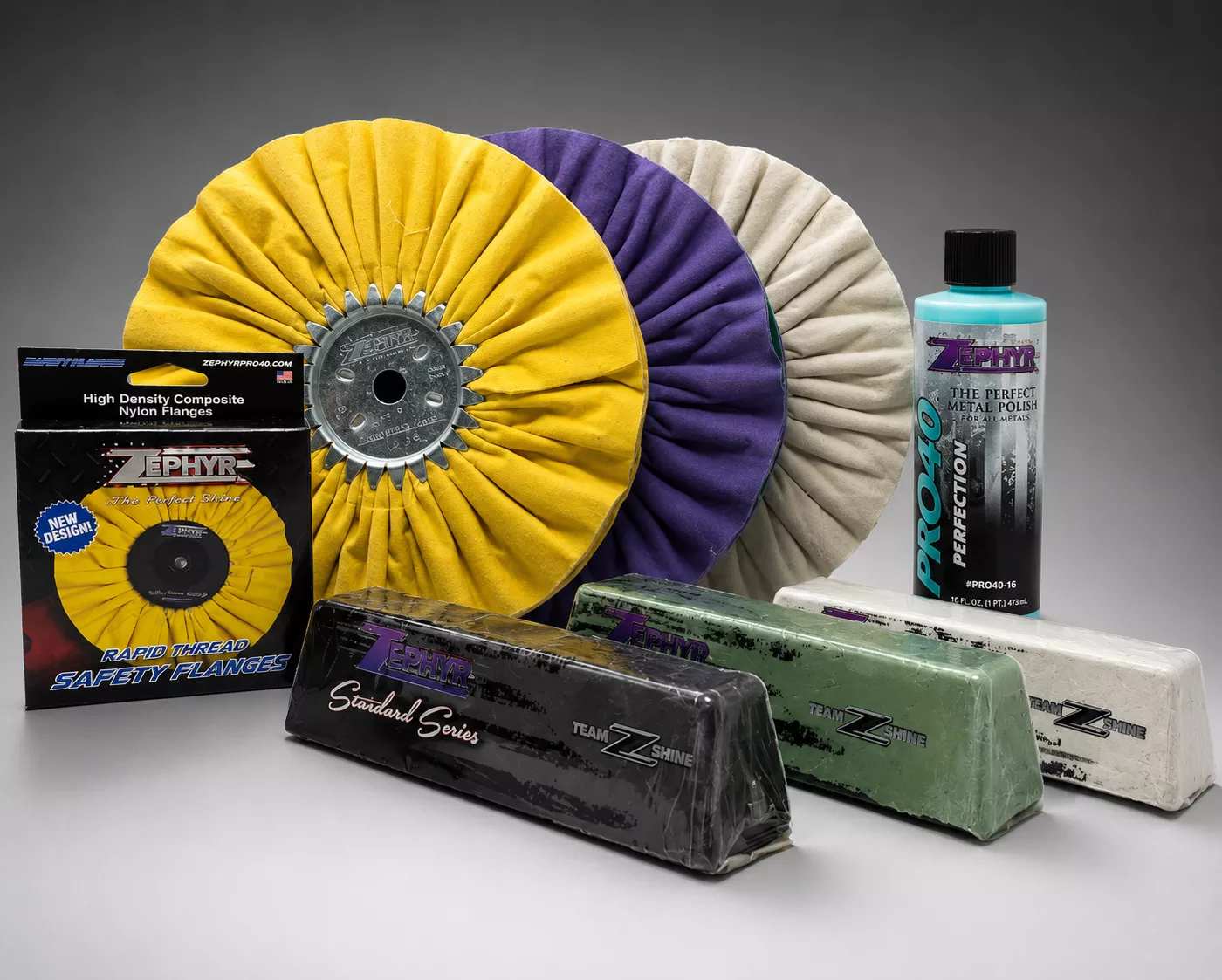 Zephyr Stainless Steel Polishing Kit