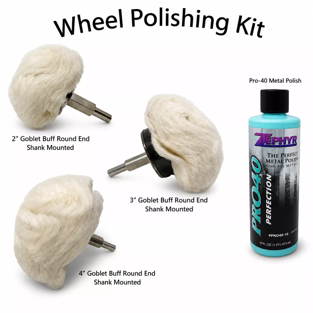 Zephyr Wheel Polishing Kit