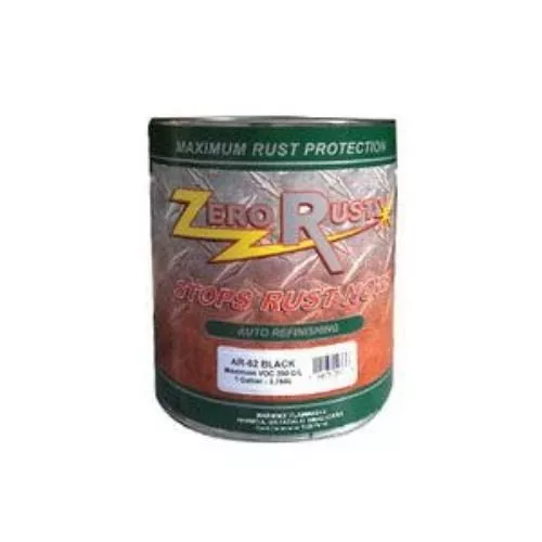 ZERO RUST AR-62GA-CA BLACK RUST AND CORROSION CONTROL PAINT | 1 GAL
