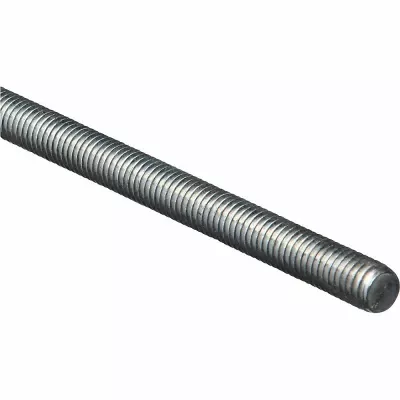 Zinc Coated 10-24 X 36 Inch Threaded Rod