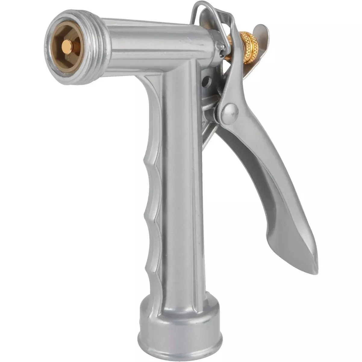 Zinc Pistol Nozzle, Metallic